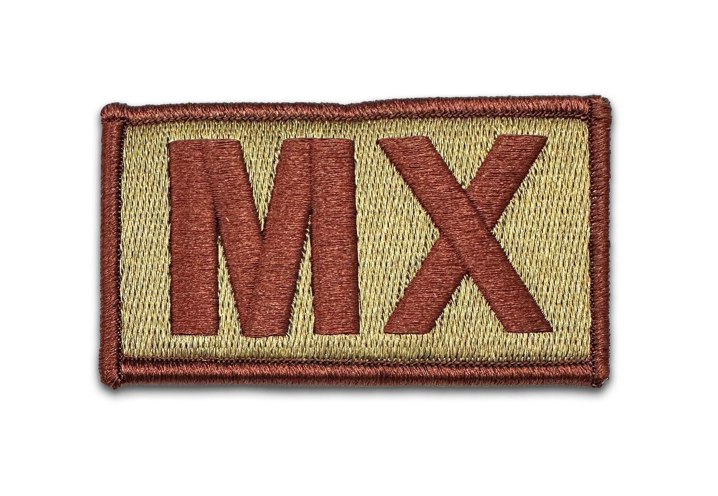 Air Force MX Brassard Spice Brown OCP Patch W/ Hook Fastener - Sta-Brite Insignia Inc.