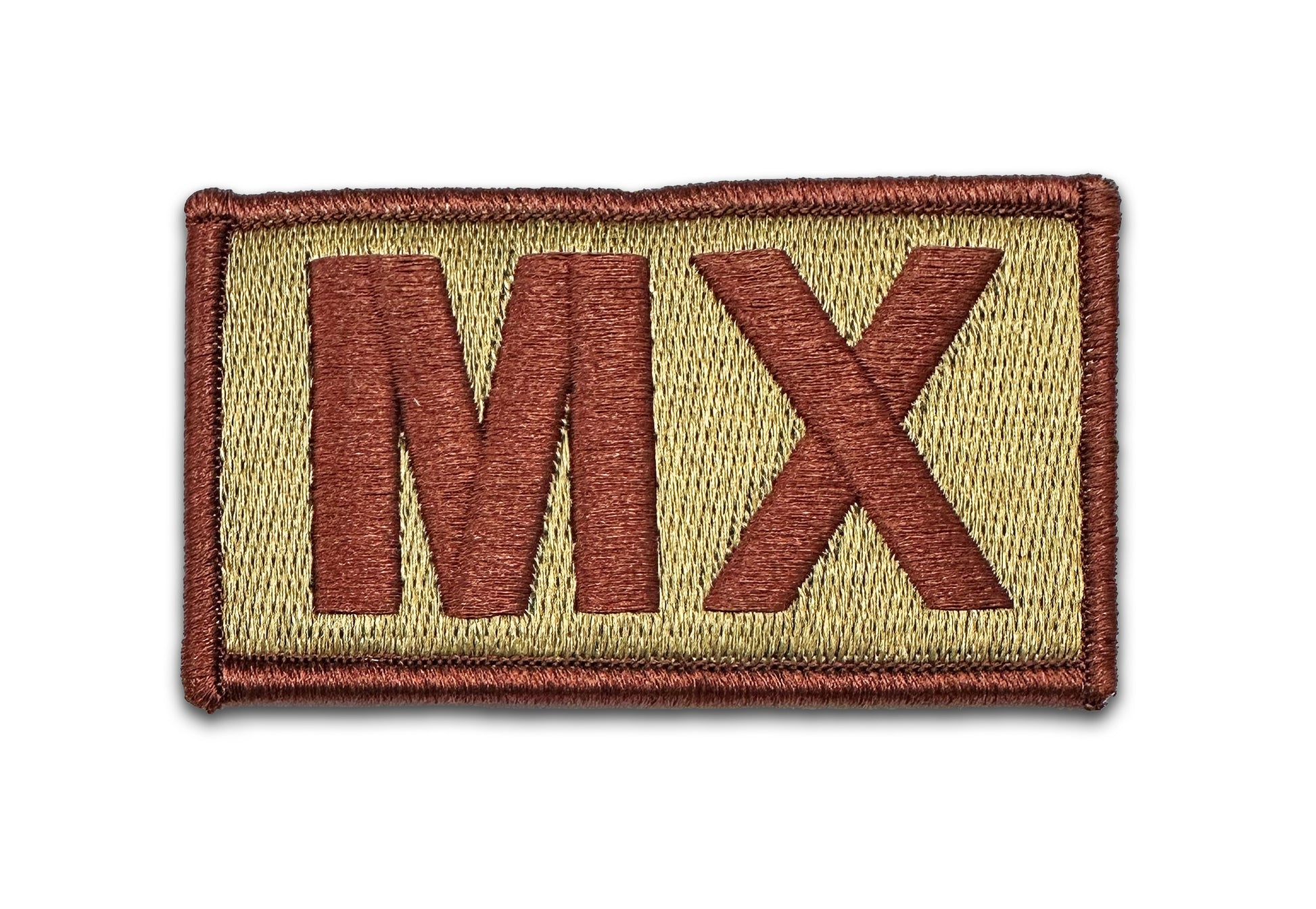 Air Force MX Brassard Spice Brown OCP Patch W/ Hook Fastener - Sta-Brite Insignia Inc.