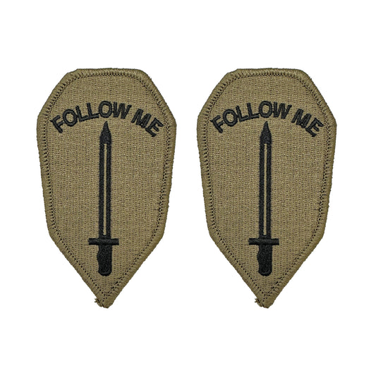 U.S. Army Infantry School OCP Patch with Hook Fastener (pair) - Sta-Brite Insignia Inc.