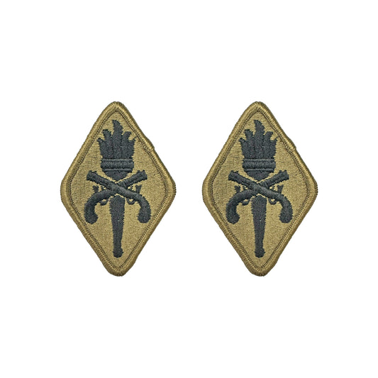U.S. Army Military Police School OCP Patch w/ Hook Fastener (pair)