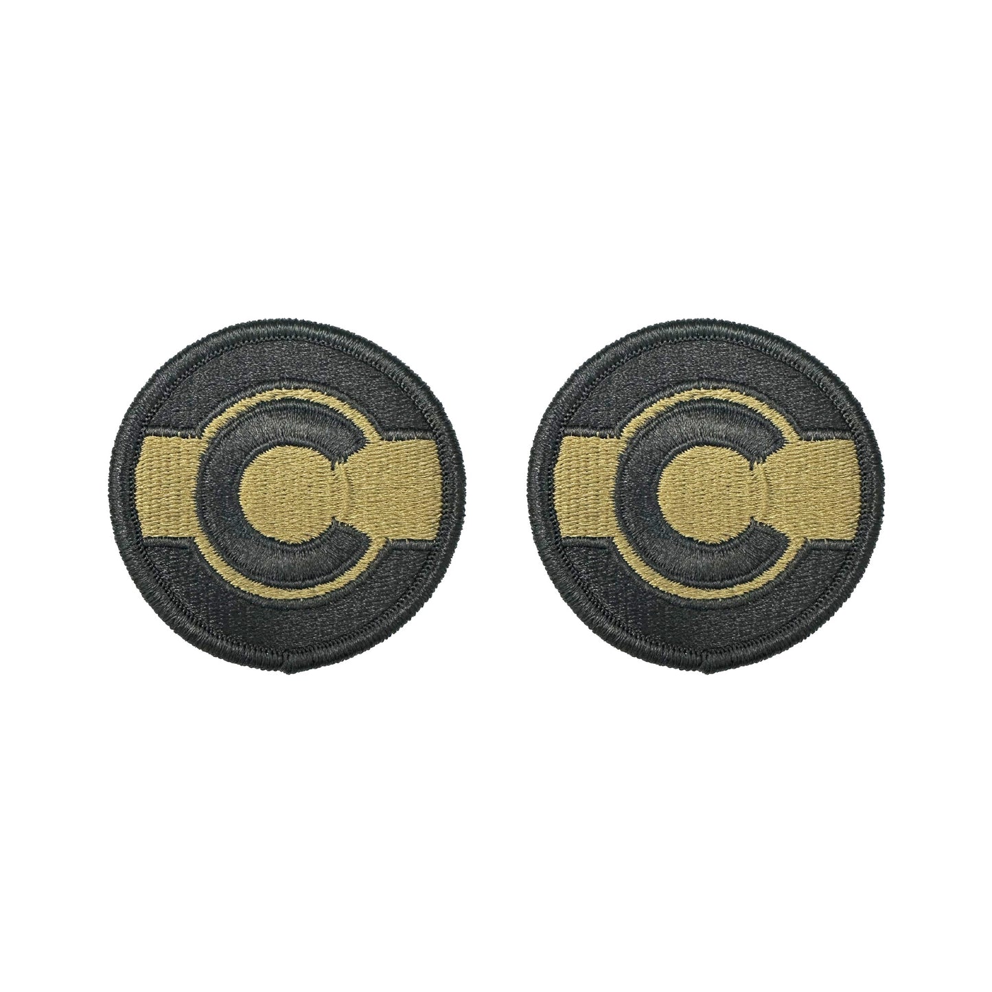 U.S. Army Colorado National Guard OCP Patch with Hook Fastener (pair)