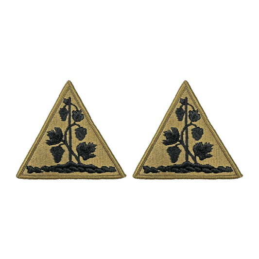 U.S. Army Connecticut National Guard OCP Patch with Hook Fastener (pair)