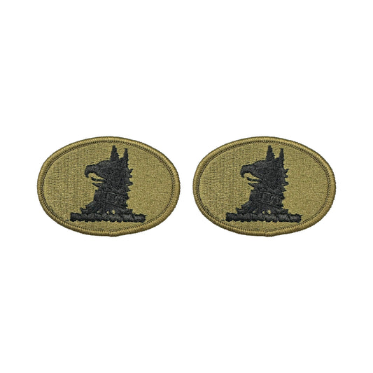 U.S. Army Delaware National Guard OCP Patch with Hook Fastener (pair)
