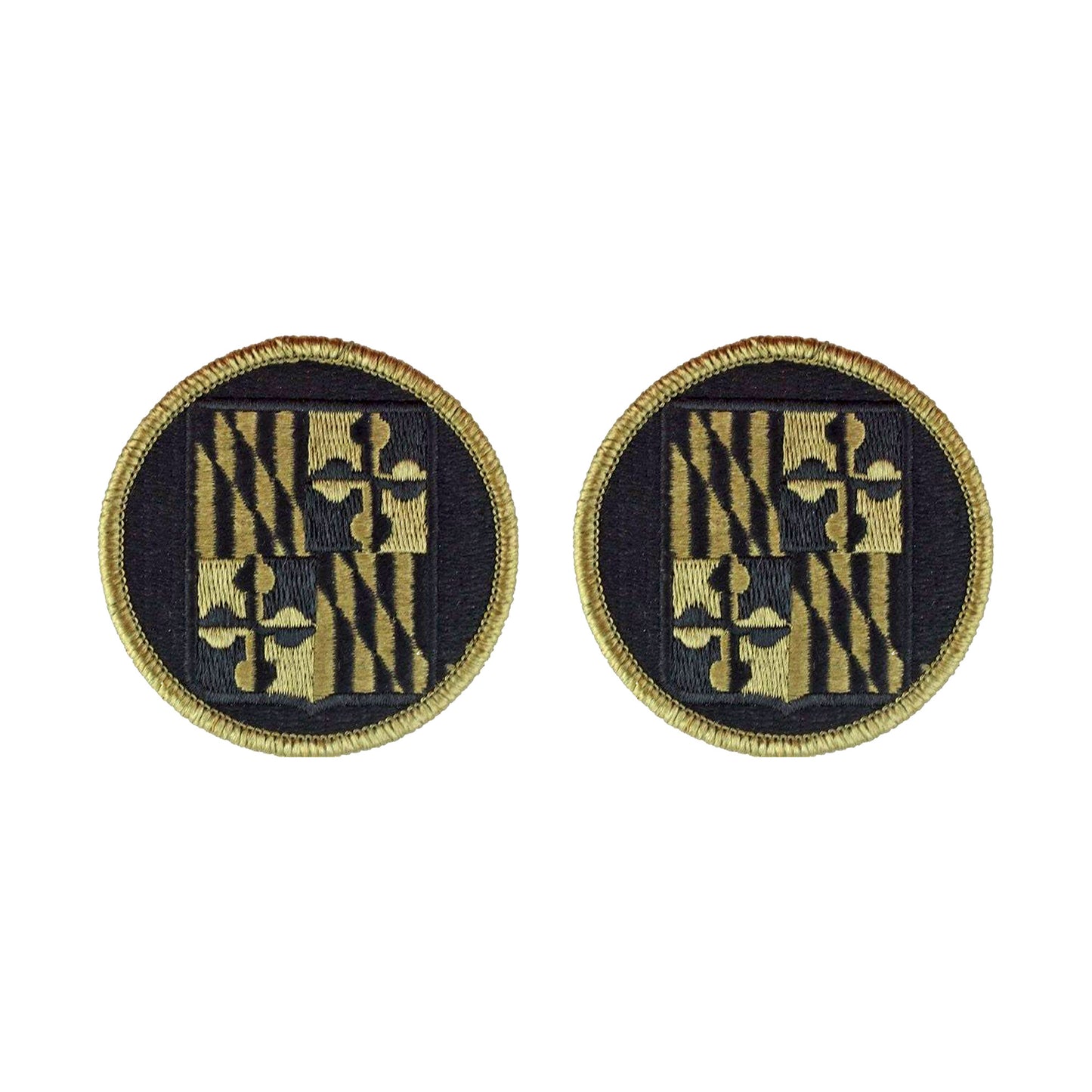 U.S. Army Maryland National Guard OCP Patch with Hook Fastener (pair)