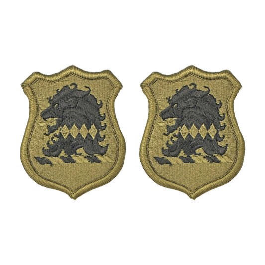 U.S. Army New Jersey National Guard OCP Patch with Hook Fastener (pair)