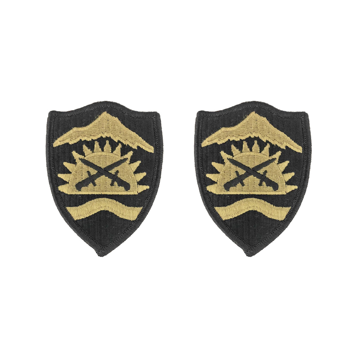 U.S. Army Oregon National Guard OCP Patch with Hook Fastener (pair)