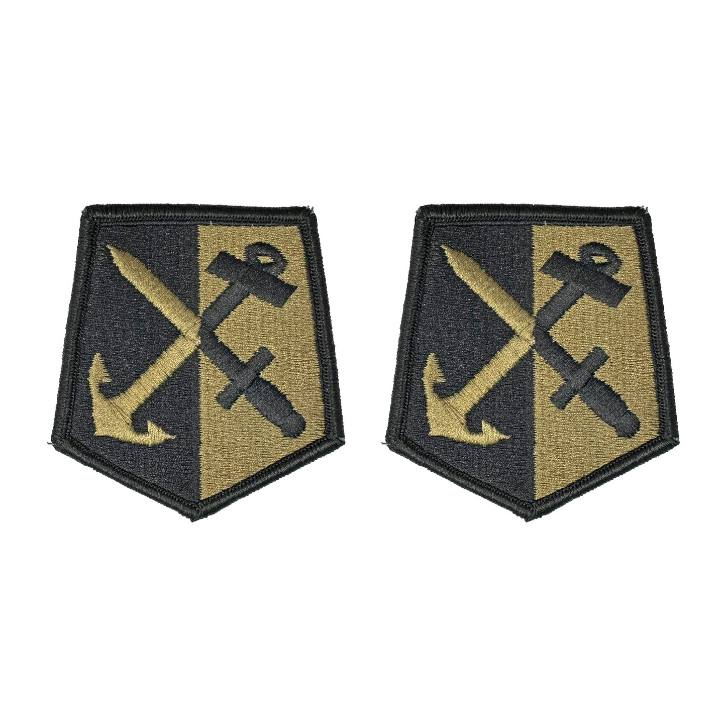 U.S. Army Rhode Island National Guard OCP Patch with Hook Fastener (pair)
