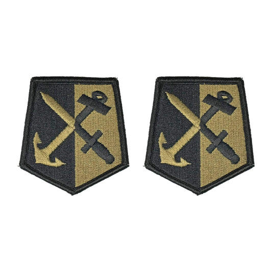 U.S. Army Rhode Island National Guard OCP Patch with Hook Fastener (pair)