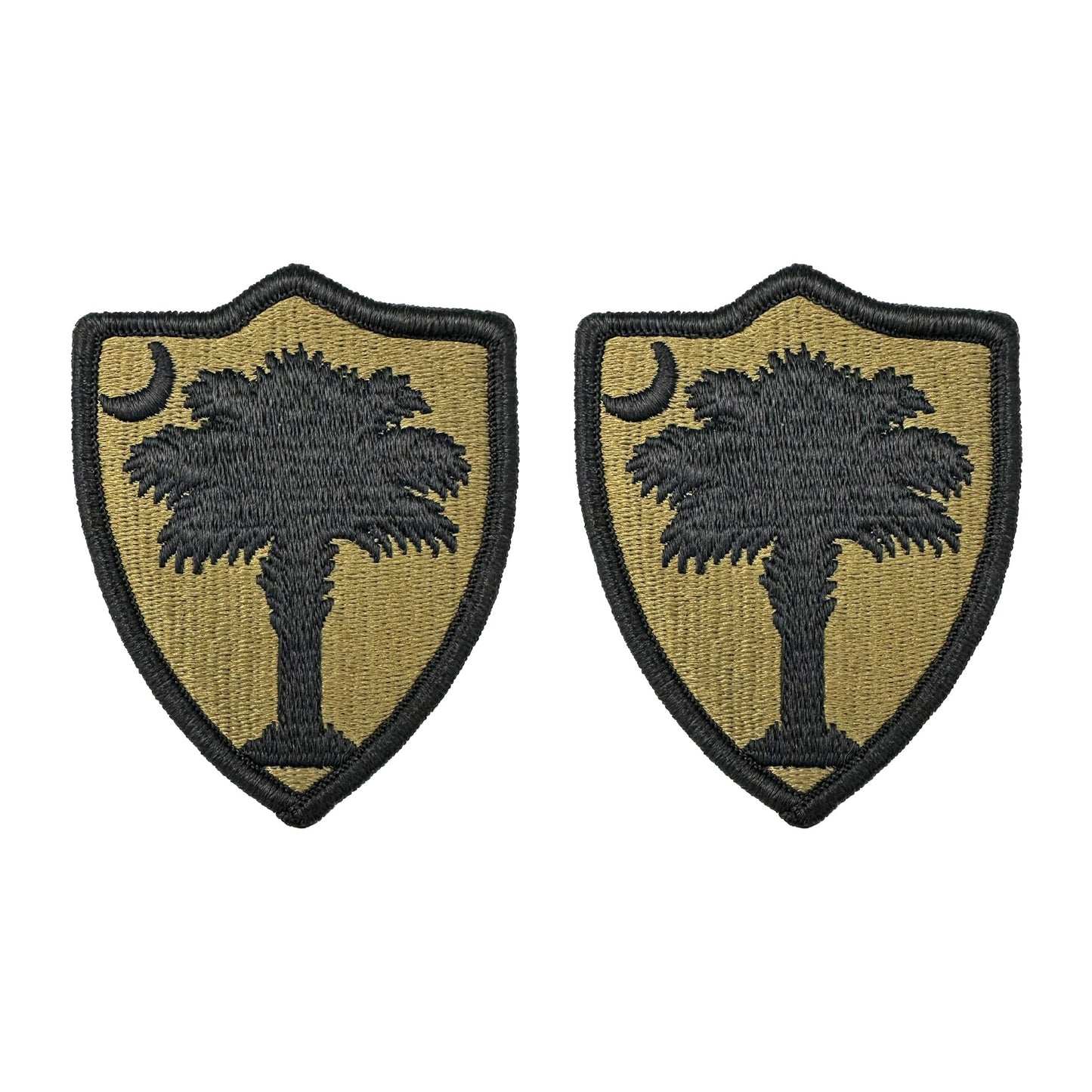 U.S. Army South Carolina National Guard OCP Patch with Hook Fastener (pair)