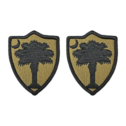 U.S. Army South Carolina National Guard OCP Patch with Hook Fastener (pair)