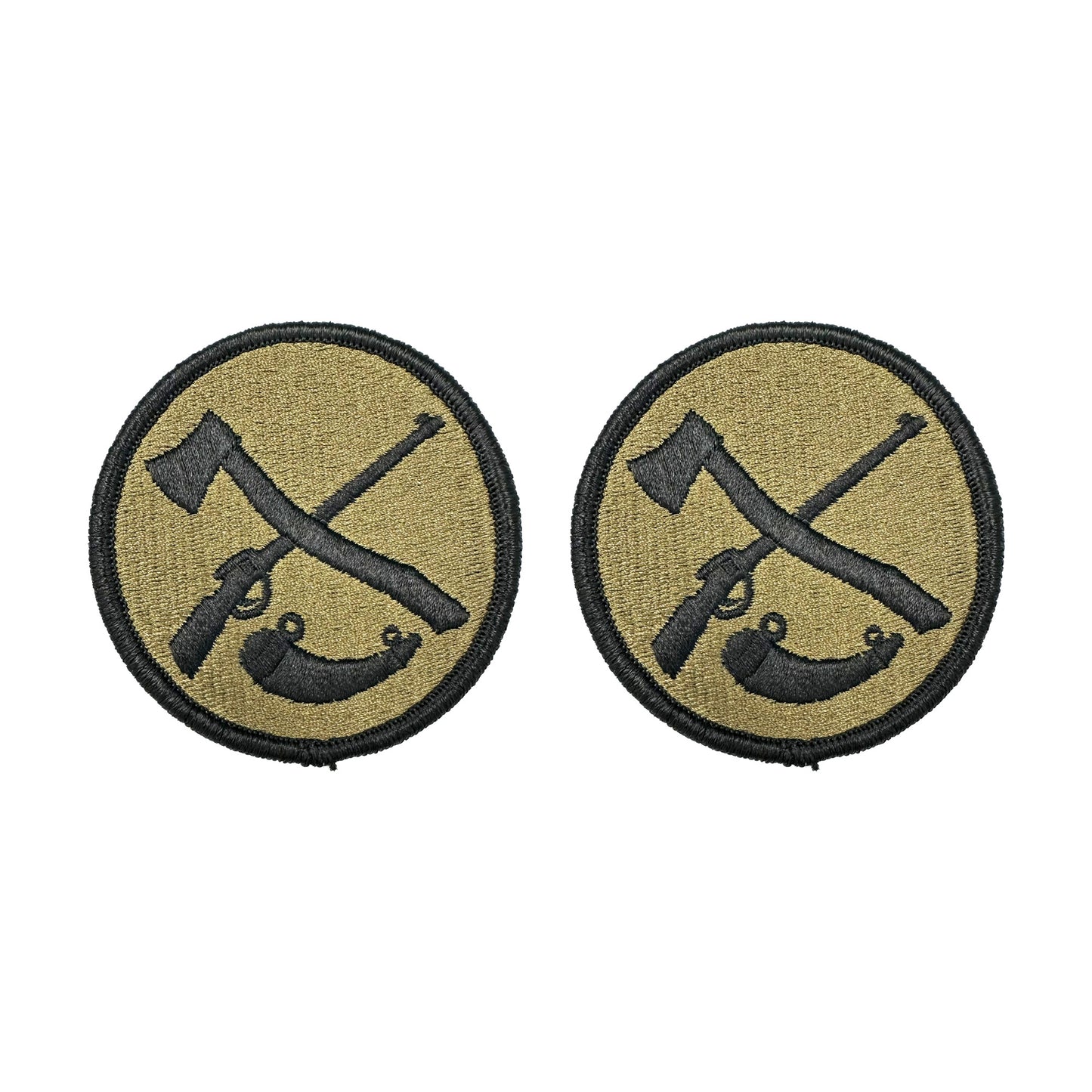 U.S. Army West Virginia National Guard OCP Patch with Hook Fastener (pair)