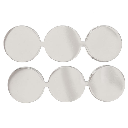 ROTC Captain STA-BRITE® (Nickel) Rank Pin-on (pair) - Sta-Brite Insignia Inc.