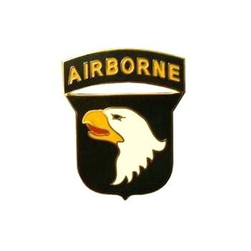 US Army 101st Airborne Division (Patch Design) Pin (Each) - Sta-Brite Insignia INC.