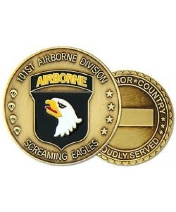 US Army 101st Airborne Division Challenge Coin - Sta-Brite Insignia INC.