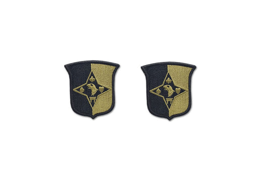 U.S. Army 101st Sustainment Brigade OCP Patch with Hook Fastener (pair)