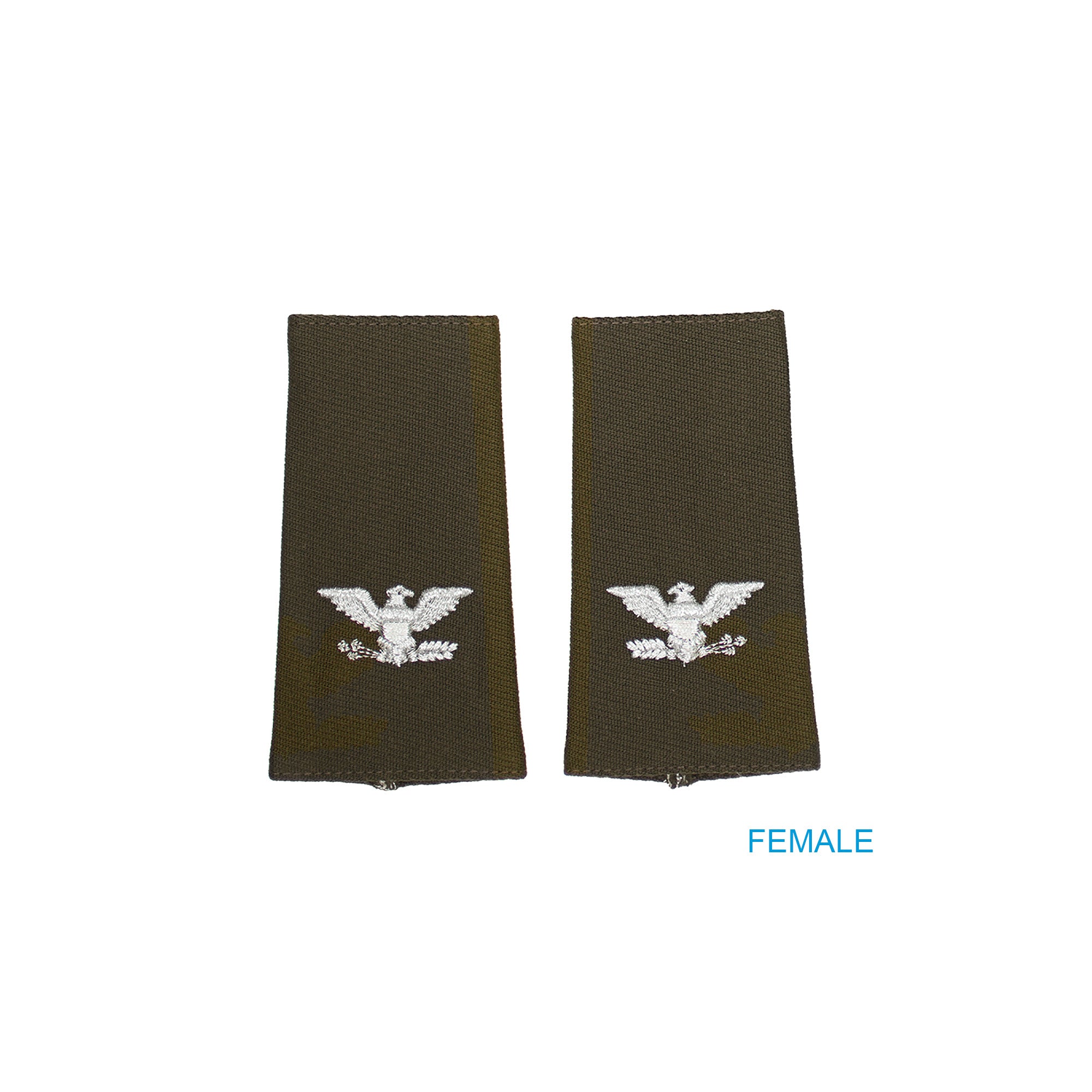 U.S. Army AGSU O6 Colonel Epaulets (Female) – Sta-Brite Insignia Inc.