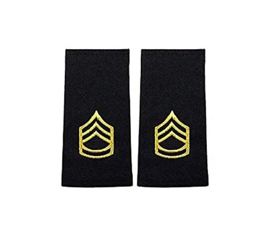 U.S. Army E7 Sergeant First Class Shoulder Marks - Large/Male