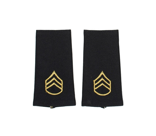 U.S. Army E6 Staff Sergeant Shoulder Marks - Male (Large)
