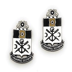 U.S. Army 10th Engineer Battalion Unit Crest (Pair)