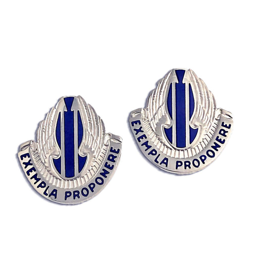 U.S. Army 11th Aviation Regiment Unit Crest (pair)