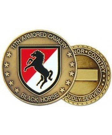 US Army 11th Armored Cavalry Regiment Challenge Coin - Sta-Brite Insignia INC.