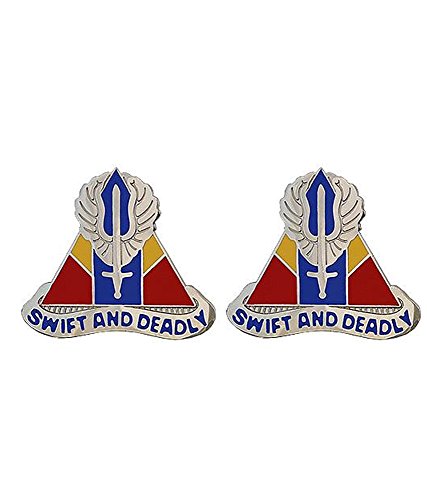 U.S. Army 13th Aviation Regiment Unit Crest (Pair)