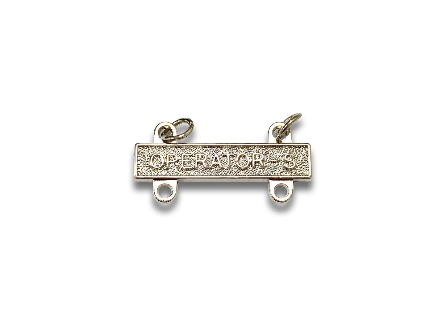 US ARMY OPERATOR "S" Q-BAR STA-BRITE® Qualification Bar