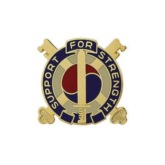 US Army 142nd Support Battalion Unit Crest (Each) - Sta-Brite Insignia INC.