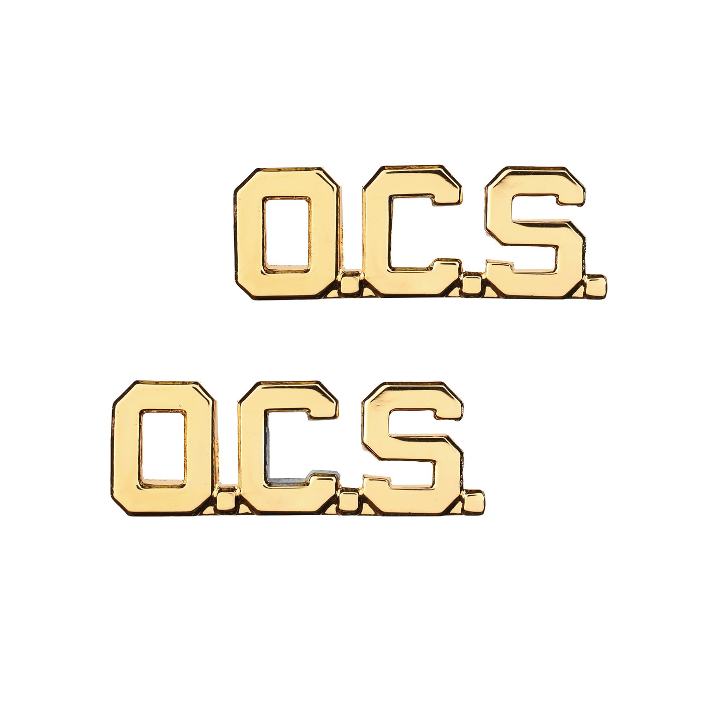 US Army OCS Officer Candidate School O.C.S. STA-BRITE® Pin-on Rank