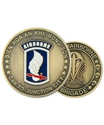 US Army 173rd Airborne Division Challenge Coin - Sta-Brite Insignia INC.