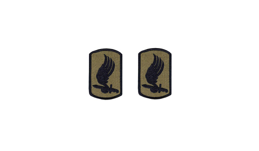 U.S. Army 173rd Airborne OCP Patch with Hook Fastener (pair)