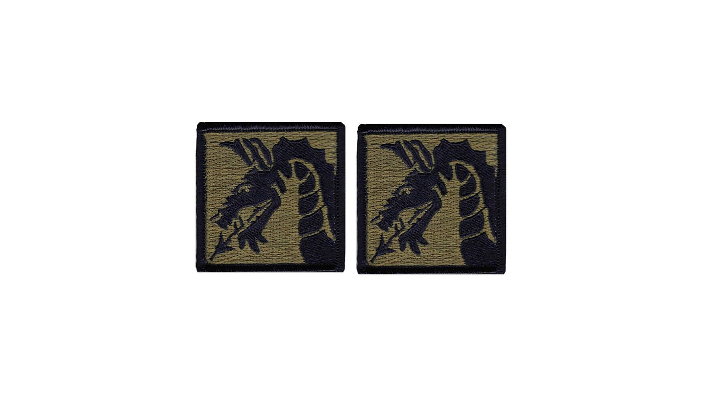 US Army 18th Airborne Corps OCP Patch with Hook Fastener (pair)
