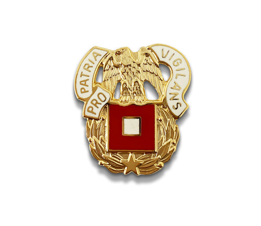 U.S. Army Signal Regimental Crest "Patria Pro Vigilans"