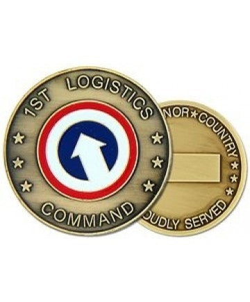 US Army 1st Logistic Command Challenge Coin - Sta-Brite Insignia INC.