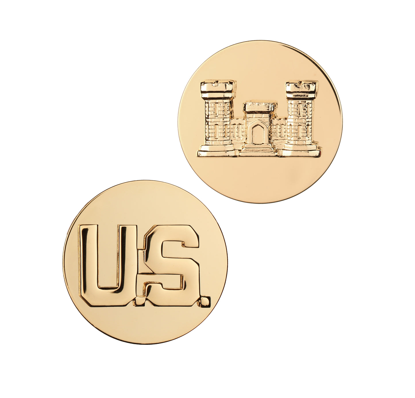 US Army Enlisted Engineer & U.S. STA-BRITE® Pin-on