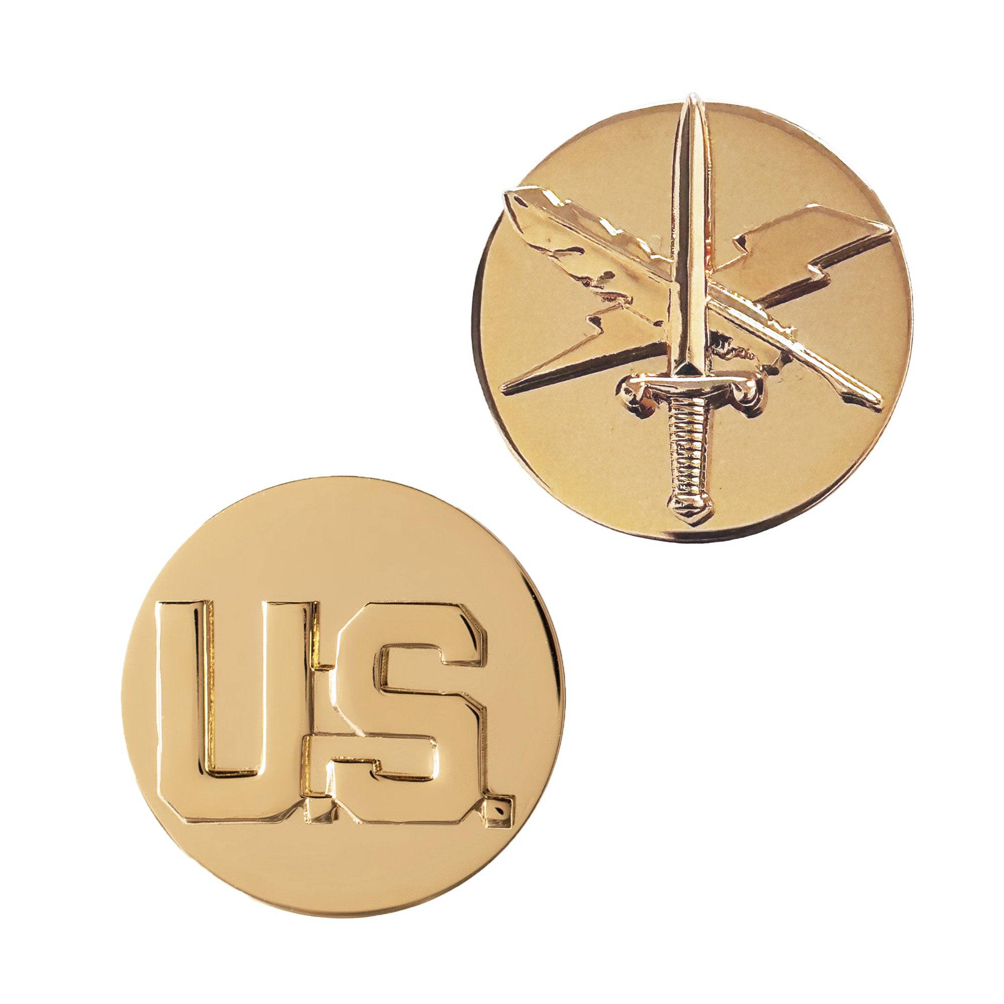 Stab Pin Check U.S. Army Enlisted Public Affairs & U.S. STA-BRITE® Pin-on (pair) | Sta ...
