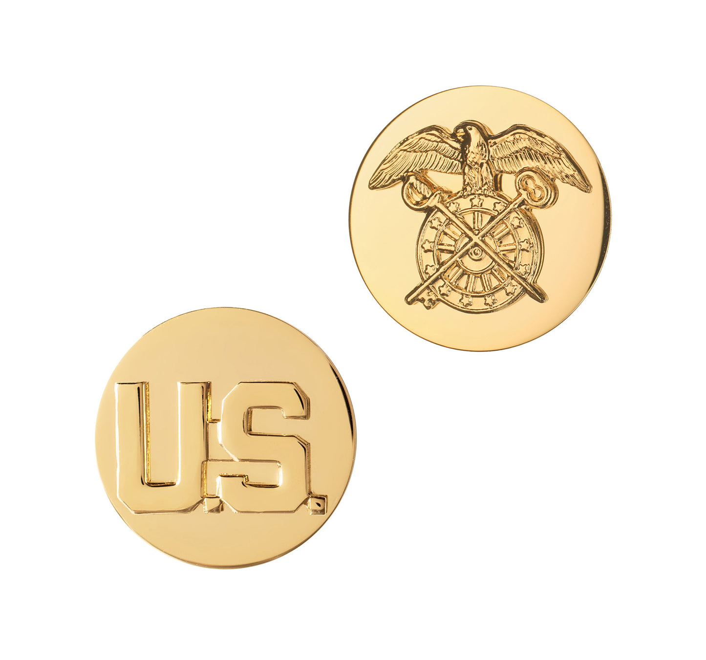 U.S. Army Enlisted Quartermaster & U.S. Sta-Brite Pin-on