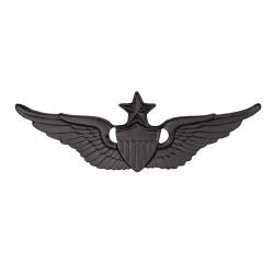 U.S. Army Aviator Senior STA-BRITE® BLACK Metal Pin-on Badge