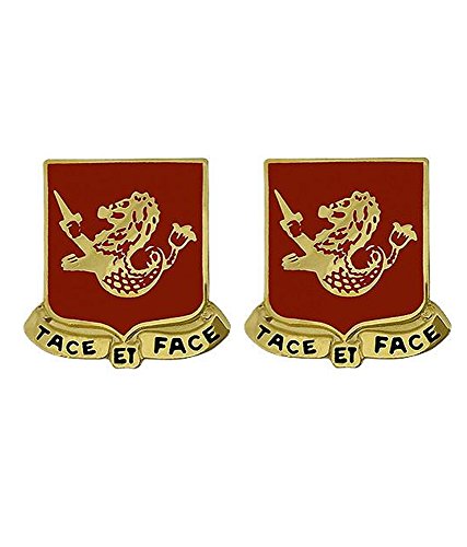 U.S. Army 25th Field Artillery Regiment Unit Crest (pair)