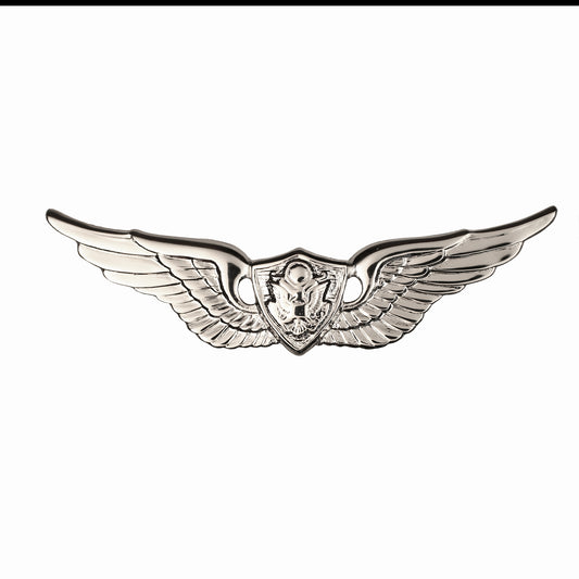 US Army Aircrew Basic Dress Mini STA-BRITE® Pin On Badge