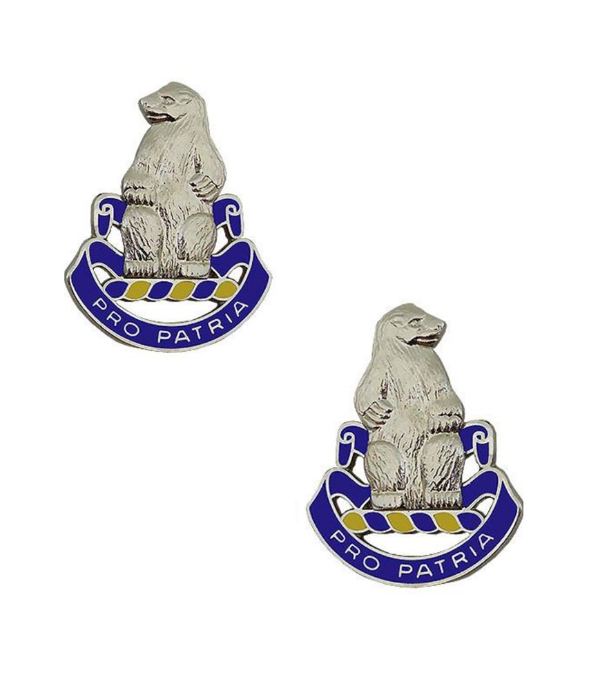 U.S. Army 31st Infantry Regiment Unit Crest (Pair) – Sta-Brite Insignia ...