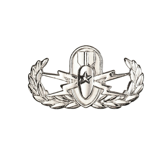 US Army Explosive Ordnance Disposal Senior Dress Mini STA-BRITE® Pin On Badge - Sta-Brite Insignia Inc.