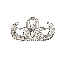 U.S. Army Explosive Ordnance Disposal Senior Full Size STA-BRITE® Pin-on Badge