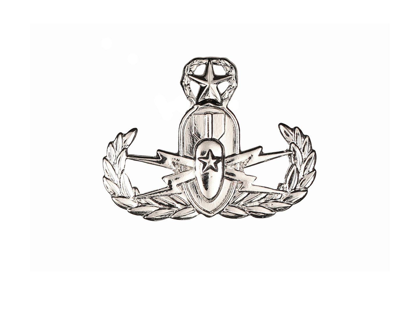 U.S. Army Explosive Ordnance Disposal Master Dress Mini STA-BRITE® Pin On Badge