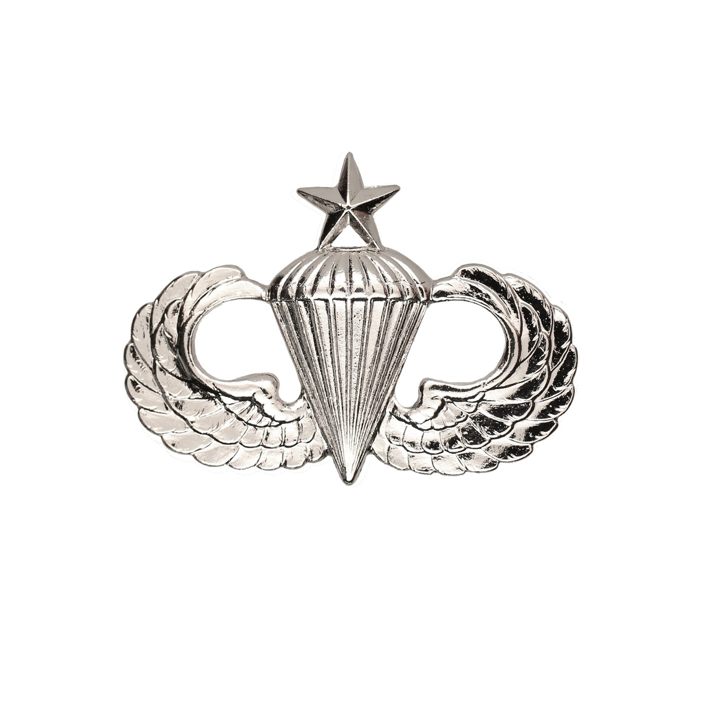 US Army Parachutists Jump Wings Senior Dress Mini STA-BRITE® Pin On Badge