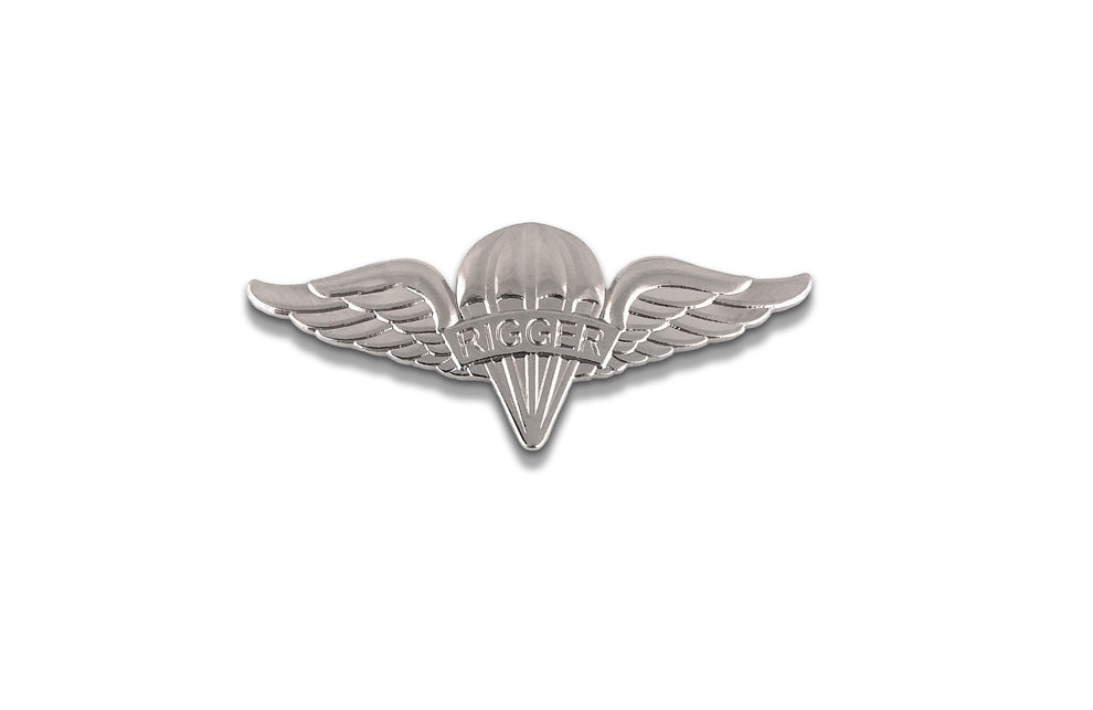 U.S. Army Parachute Rigger Dress Mini STA-BRITE® Pin On Badge | Sta ...