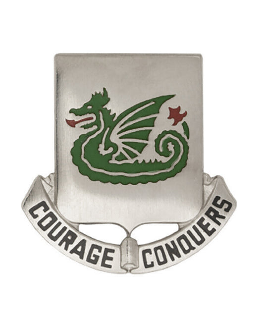 U.S. Army 37th Armor Reg Crest "Courage Conquers" (each)