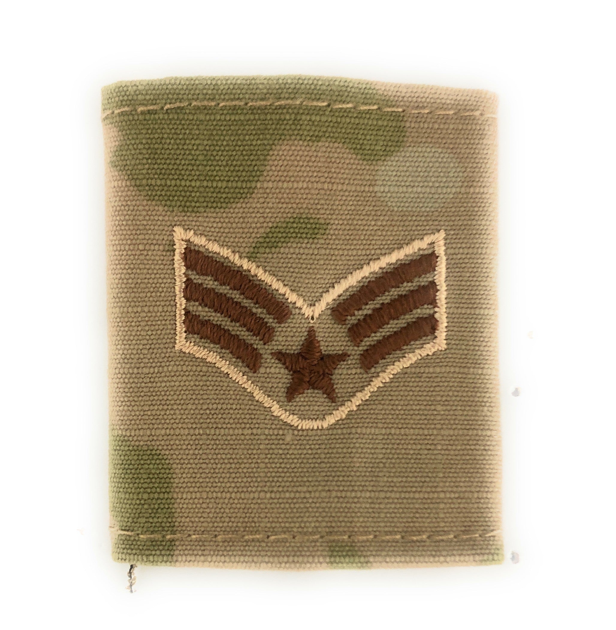 US Air Force E4 Senior Airman OCP Spice Brown Gore Tex Loop Rank Sta us-air-force-e4-senior-airman-ocp-spice-brown-gore-tex-loop-rank-sta