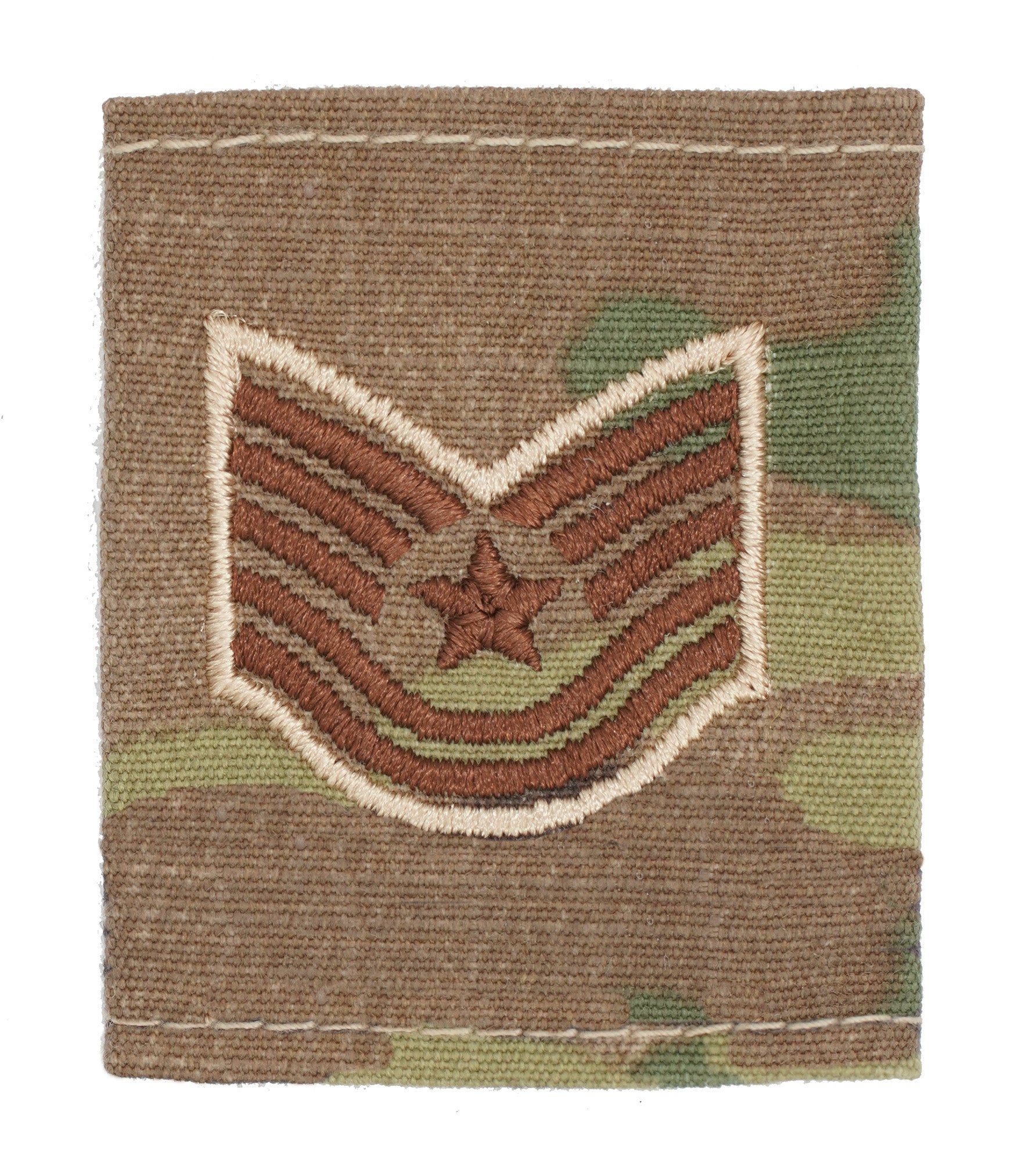 US Air Force E6 Technical Sergeant OCP Spice Brown GoreTex® Loop Rank
