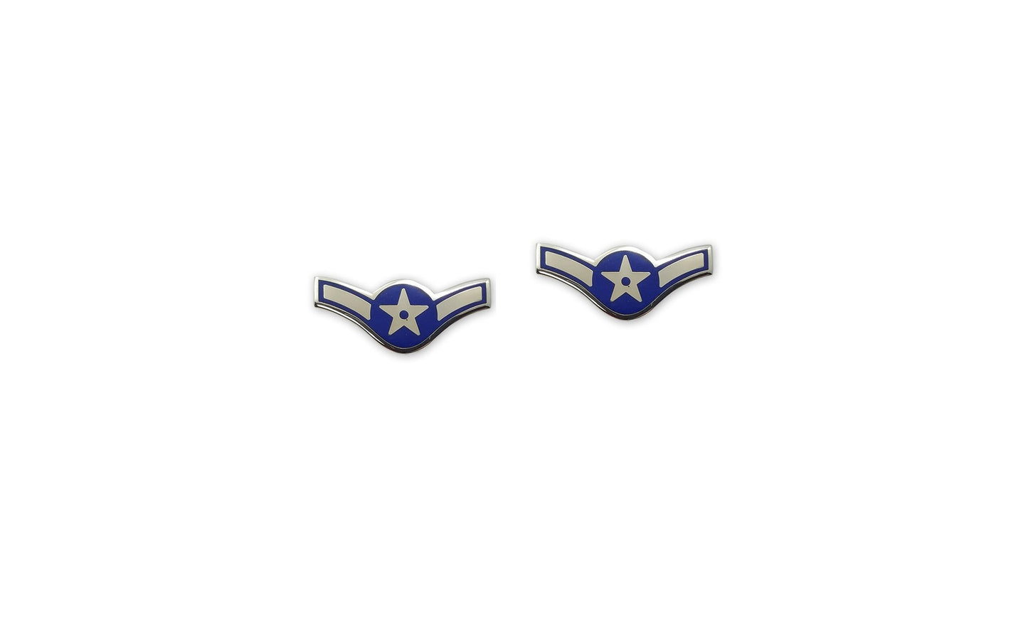 U.S. Air Force E2 Airman STA-BRITE® Pin-on (pair)